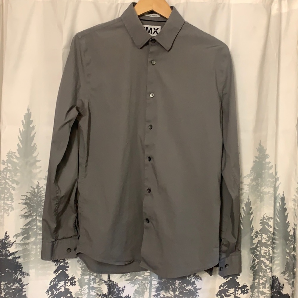 Express 1MX Mens Large Gray Shirt